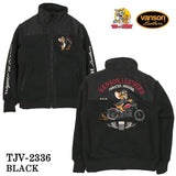 VANSON×TOM&JERRY バンソン トムジェリ コラボ ボンディング フリースジャケット tjv-2336