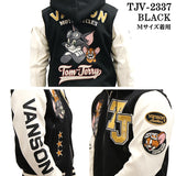 VANSON×TOM&JERRY バンソン トムジェリ コラボ ボンディング スタジャン tjv-2337