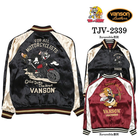 VANSON×TOM&JERRY バンソン トムとジェリー コラボ SKA レーヨン ...