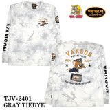 VANSON×TOM&JERRY バンソン トムジェリ コラボ 天竺 長袖Tシャツ ロンTEE tjv-2401