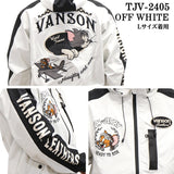 VANSON×TOM&JERRY バンソン トムとジェリー コラボ 三層ストレッチ マウンテンパーカー tjv-2405