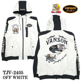 VANSON×TOM&JERRY バンソン トムとジェリー コラボ 三層ストレッチ マウンテンパーカー tjv-2405