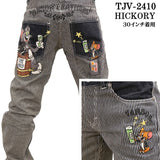 VANSON×TOM&JERRY バンソン コラボ トムとジェリー デニムパンツ ジーンズ ボトム tjv-2410