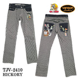 VANSON×TOM&JERRY バンソン コラボ トムとジェリー デニムパンツ ジーンズ ボトム tjv-2410