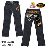 VANSON×TOM&JERRY バンソン コラボ トムとジェリー デニムパンツ ジーンズ ボトム tjv-2416