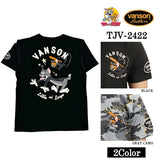 VANSON×TOM&JERRY バンソン トム＆ジェリー ドライ 半袖Tシャツ tjv-2422