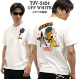 VANSON×TOM&JERRY バンソン トム ＆ジェリー 天竺 半袖Tシャツ tjv-2424