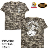 VANSON×TOM&JERRY バンソン トム＆ジェリー ドライ 半袖Tシャツ tjv-2432