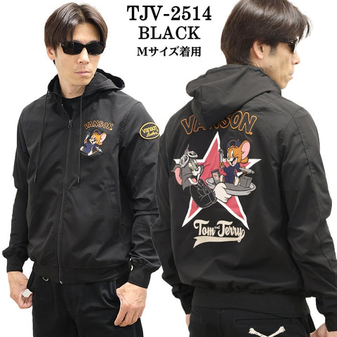 VANSON×TOM&JERRY バンソン トム＆ジェリー サマーメッシュジャケット tjv-2514