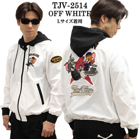 VANSON×TOM&JERRY バンソン トム＆ジェリー サマーメッシュジャケット tjv-2514