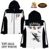 VANSON×TOM&JERRY バンソン トム＆ジェリー ドライメッシュ ZIPパーカー tjv-2515