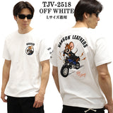 VANSON×TOM&JERRY TEE バンソン トム＆ジェリー 天竺 半袖Tシャツ tjv-2518