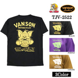 VANSON×TOM&JERRY TEE バンソン トム＆ジェリー ドライ 半袖Tシャツ tjv-2522