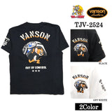 VANSON×TOM&JERRY TEE バンソン トム＆ジェリー 天竺 半袖Tシャツ tjv-2524
