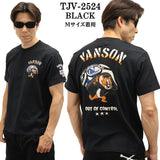 VANSON×TOM&JERRY TEE バンソン トム＆ジェリー 天竺 半袖Tシャツ tjv-2524