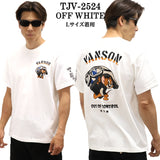 VANSON×TOM&JERRY TEE バンソン トム＆ジェリー 天竺 半袖Tシャツ tjv-2524