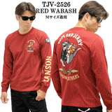 VANSON×TOM&JERRY TEE L/S T-SHIRT バンソン トムジェリ コラボ ロンTEE 天竺 長袖Tシャツ tjv-2526