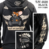 VANSON×TOM&JERRY PARKA HOODIE バンソン トムとジェリー コラボ 天竺 F/Zパーカー tjv-2528