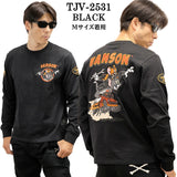VANSON TOM&JERRY TEE L/S T-SHIRT バンソン トムとジェリー コラボ 天竺 ロンTEE 長袖Tシャツ tjv-2531