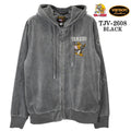 VANSON TOM&JERRY VELOUR HOODIE F/Z PARKA バンソン トムとジェリー コラボ ベロア フーディー パーカー tjv-2608