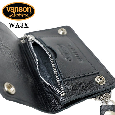 VANSON X-RAY LEATHER WALLET BONE バンソン レザー ウォレット ボーン