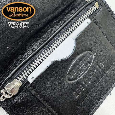 VANSON X-RAY LEATHER WALLET BONE バンソン レザー ウォレット ボーン 財布 wa3x