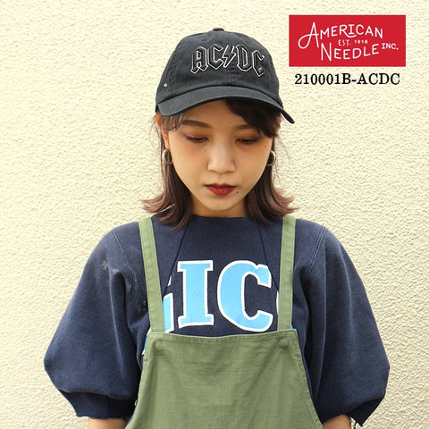AMERICAN NEEDLE ベースボールキャップ AC/DC 210001b-acdc