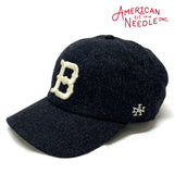 AMERICAN NEEDLE ベースボールキャップ Negro League【Archive Legend】smu670a-brg