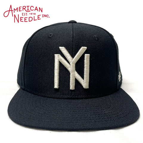 AMERICAN NEEDLE ベースボールキャップ Negro League ニューヨーク・ブラックヤンキース【Archive 400 Series】smu672a-nby