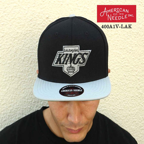 AMERICAN NEEDLE ベースボールキャップ NHL ロサンゼルス・キングス【400 Series】400a1v-lak