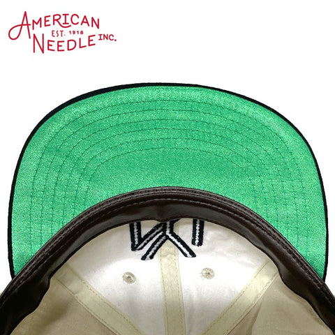AMERICAN NEEDLE ベースボールキャップ Negro League ニューヨーク・ブラックヤンキース【Line Out】smu700a-nby