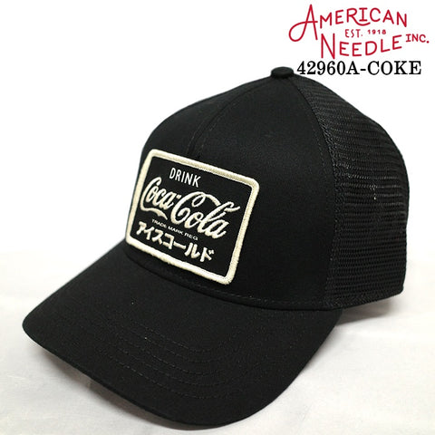 AMERICAN NEEDLE アメリカンニードル Coca-Cola コカコーラ Coke Logo CAP キャップ 42960a-coke
