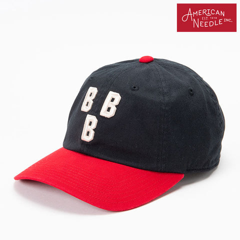 AMERICAN NEEDLE ベースボールキャップ Negro League バーミンガム・ブラックバロンズ 43027a-bbb