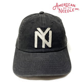 AMERICAN NEEDLE ベースボールキャップ Negro League ニューヨーク・ブラックヤンキース【Archive】smu694b-nby