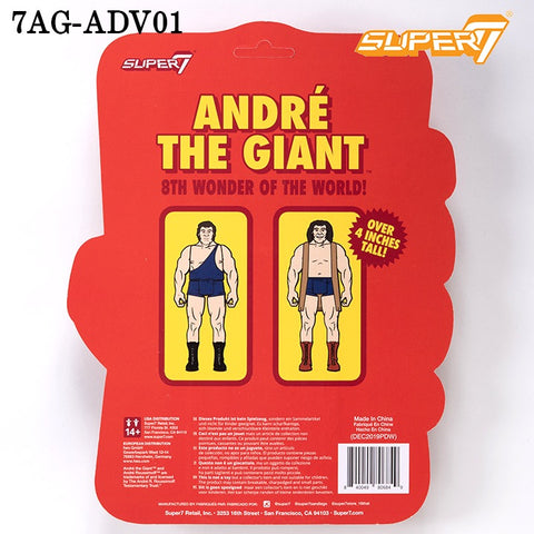 Super7 スーパーセブン リ・アクション フィギュア André the Giant アンドレ ザ ジャイアント 7AG-ADV01