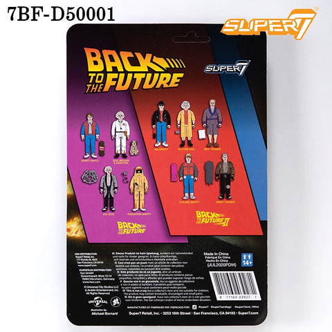 Super7 スーパーセブン リ・アクション フィギュア Back to the Future バックトゥザフューチャー 7BF-D5001