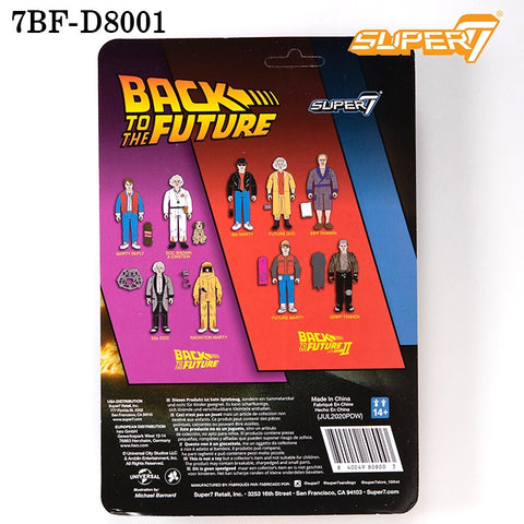 Super7 スーパーセブン リ・アクション フィギュア Back to the Future バックトゥザフューチャー 7BF-D8001