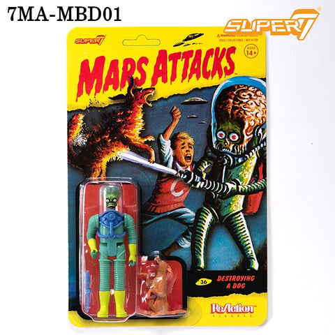 Super7 スーパーセブン リ・アクション フィギュア Mars Attacks マーズアタック 7MA-MBD01