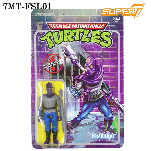 Super7 スーパーセブン リ・アクション フィギュア Mutant Ninja Turtles ミュータント ニンジャ タートルズ 7MT-FSL01