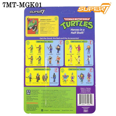 Super7 スーパーセブン リ・アクション フィギュア Mutant Ninja Turtles ミュータント ニンジャ タートルズ 7MT-MGK01
