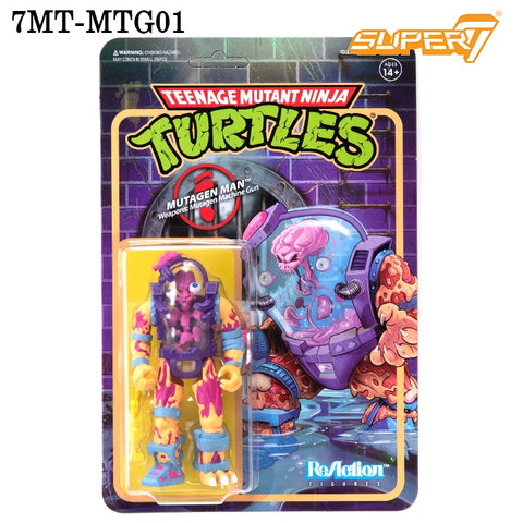 Super7 スーパーセブン リ・アクション フィギュア Mutant Ninja Turtles ミュータント ニンジャ タートルズ 7MT-MTG01