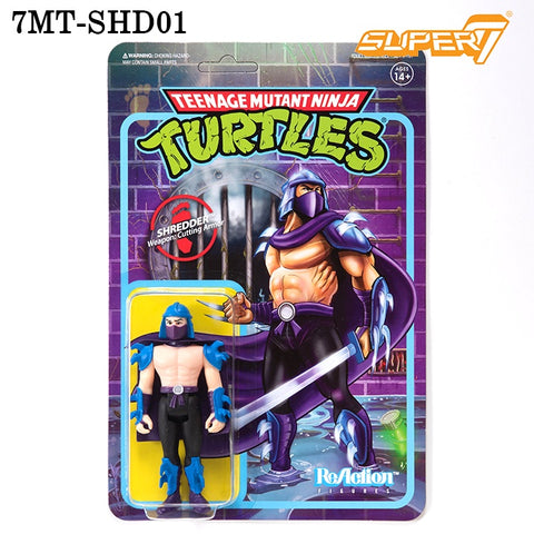 Super7 スーパーセブン リ・アクション フィギュア Mutant Ninja Turtles ミュータント ニンジャ タートルズ 7MT-SHD01