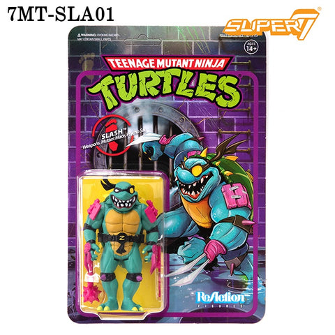 Super7 スーパーセブン リ・アクション フィギュア Mutant Ninja Turtles ミュータント ニンジャ タートルズ 7MT-SLA01
