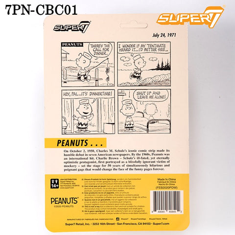 Super7 スーパーセブン リ・アクション フィギュア PEANUTS ピーナッツ SNOOPY スヌーピー 7pn-cbc01