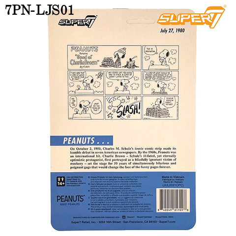 Super7 スーパーセブン リ・アクション フィギュア PEANUTS ピーナッツ SNOOPY スヌーピー 7PN-LJS01