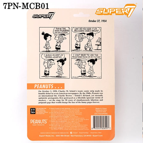 Super7 スーパーセブン リ・アクション フィギュア PEANUTS ピーナッツ SNOOPY スヌーピー 7pn-mcb01