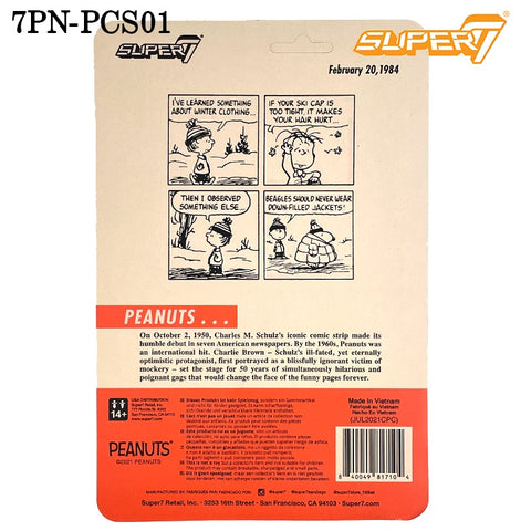 Super7 スーパーセブン リ・アクション フィギュア PEANUTS ピーナッツ SNOOPY スヌーピー 7PN-PCS01