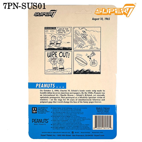 Super7 スーパーセブン リ・アクション フィギュア PEANUTS ピーナッツ SNOOPY スヌーピー 7PN-SUS01