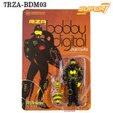 Super7 スーパーセブン リ・アクション フィギュア RZA as Bobby Digital Wu-Tang Clan ボビーデジタル ウータン・クラン 7RZA-BDM03