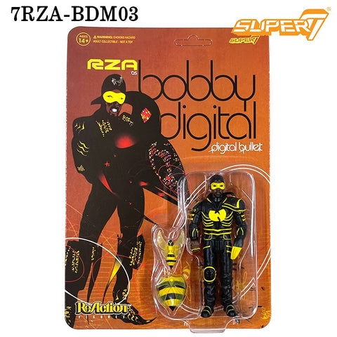 Super7 スーパーセブン リ・アクション フィギュア RZA as Bobby Digital Wu-Tang Clan ボビーデジタル ウータン・クラン 7RZA-BDM03